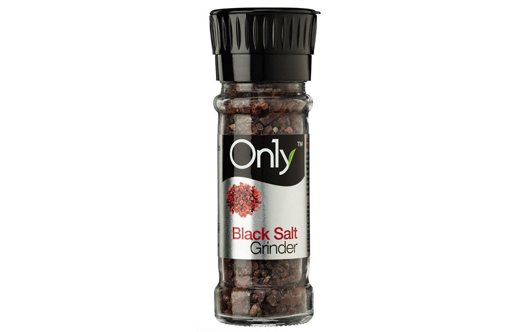 Only Black Salt Grinder   Bottle  100 grams